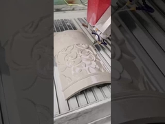 Máy nghiền CNC một đầu xoay đầu cho bề mặt cong cung