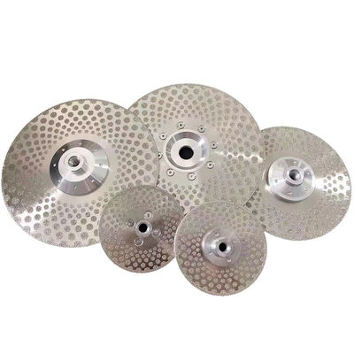 M14 Double Sided Electroplated Diamond Disc For Marble Granite Grinding And Cutting