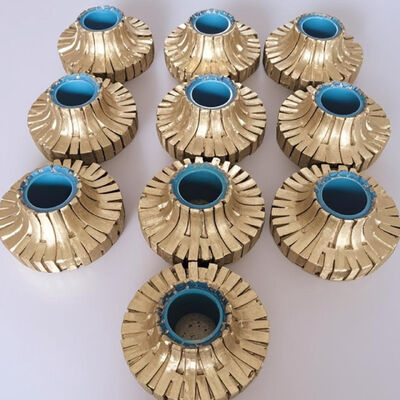 Sintered Diamond Segmented Edge Grinding Wheel 150mm 350mm For Granite