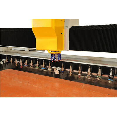 3 Axis CNC Center Stone Machining Center With Automatic Tools Change