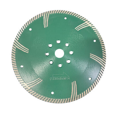 Turbo Disc Diamond Saw Disc cho mảng đá granit đá thạch anh mài và cắt