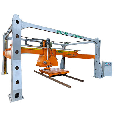Máy cắt khối đá cẩm thạch Granite Travetine với Multi Disc Hai hướng tùy chỉnh